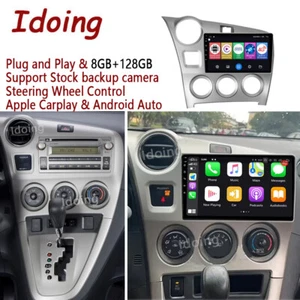 For Toyota Matrix 2009-2014 Carplay 9" Car Radio 8+128GB Android GPS Stereo DSP - Bild 1 von 16