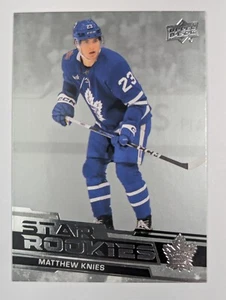 2023-24 Upper Deck Star Rookies Box Set #4 Matthew Knies Rookie Card RC QTY - Picture 1 of 2