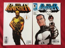 THE PUNISHER VOL 3 #1 2 Marvel Knights 2000 Garth Ennis Steve Dillon