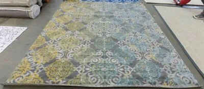 Tapete de encadernação de danos cinza/marfim 8' x 10' preço reduzido 1172582939 EVK230D-8 - Imagem 1 de 4