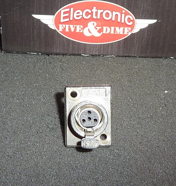 SWITCHCRAFT  TY4FPC CONN PLUG FMALE MINI XLR 4P SLDR - Image 1 of 1