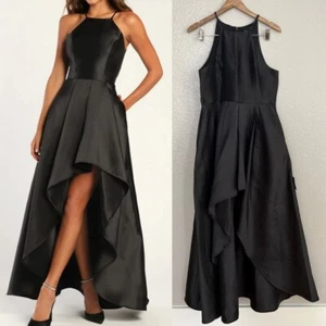 NWOT Broadway Show Black High-Low Gown - Bild 1 von 9