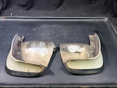 99-04 ACURA RL REAR MUD SPLASH FLAPS GUARDS PAIR LEFT RIGHT DRIVER PASSENGER - Image 1 of 4