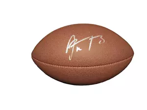 Aaron Rodgers Packers Autografati Firmati Wilson Football Steiner Autenticato - Foto 1 di 5