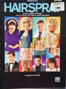 Hair Spray The Movie Easy Piano Vocal Guitar Sheet Music Book g6 - Picture 1 of 6