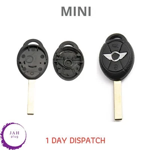 KEY REMOTE CONTROL FOB CASE 3 BUTTON FOR BMW MINI ONE COOPER S R50 R52 2004-2008 - Picture 1 of 10