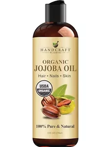Handcraft USDA Bio Jojobaöl 8 Fl. oz - 100 % rein & natürlich für Haut, Gesicht, - Bild 1 von 6