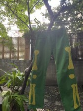 Kapital Green Skeleton Denim