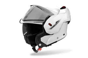 CASCO AIROH MATHISSE II 2 COLOR WHITE GLOSS MOTO MODULARE FLIP UP TAGLIA L 59 60 - Foto 1 di 6