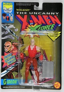 ToyBiz Marvel Super Heroes The Uncanny X-Men X-Force Gideon Sin usar, en caja abollada - Imagen 1 de 3