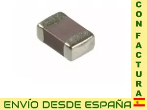 5 x CONDENSADOR CERAMICO SMD 1000pF 1nF 50V 0402 NUEVO NEW - Bild 1 von 1