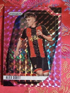 Alex Scott 2024/25 Panini Prizm Soccer Pink Mosaic AFC Bournemouth #199 - Picture 1 of 1