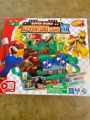 10 Super Mario Adventure DX Tabletop Skill and Action Game  Epoch Games New - Image 1 of 4