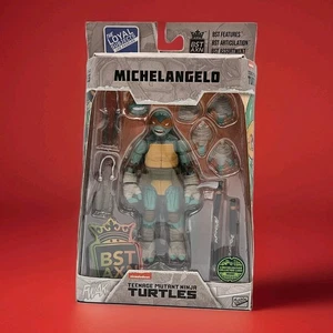 BST AXN Teenage Mutant Ninja Turtles TMNT IDW Michaelangelo Nuevo En Caja con Tarjeta - Imagen 1 de 6