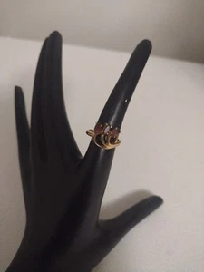 Vintage 10k HGE Ring W/Purple Stone Amethyst? Size 5 - Picture 1 of 6