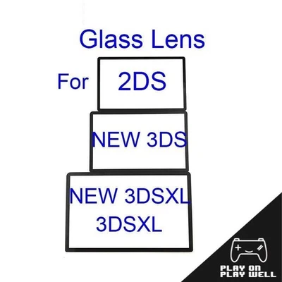 Top Screen Frame Lens Cover LCD Screen Protector Part For Nintendo 3DS XL LL 2DS - Image 1 of 4