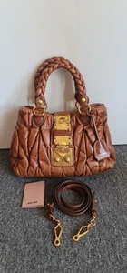 Authentic Miu Miu Matellasé Bag - Picture 1 of 24