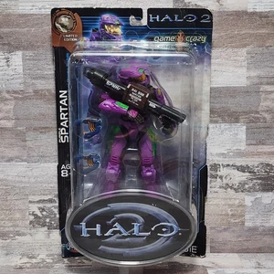 Halo 2 Limited Edition Purple Spartan W/ Rocket Launcher (Game Crazy) Joyride - Picture 1 of 9