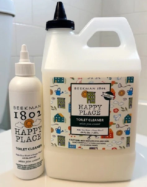 *Beekman 1802 Happy Place 64 oz. Juego de limpiador de inodoro - perfumado de pino blanco Foto 1 de 1