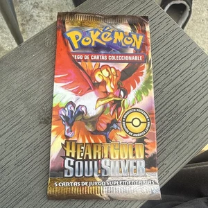 Pokemon TCG Ho-oh HGSS HeartGold SoulSilver Booster Pack 5 Card Pack - Picture 1 of 2