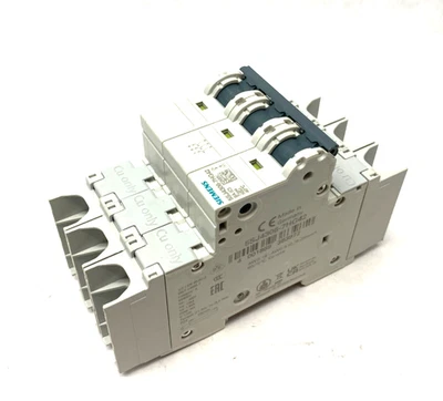 Siemens 5SJ4306-7HG42 Miniature Circuit Breaker 3-Pole 6A Type NSJ - Image 1 of 4