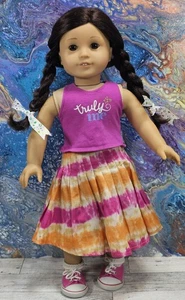 American Girl - Jess McConnell 2006 - Bambola Ragazza dell'anno - Gonna originale - Foto 1 di 11