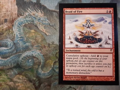 Braid of Fire Coldsnap Rare (PANGOLIN MTG) MINT/NM+ See Pics! - Image 1 of 4