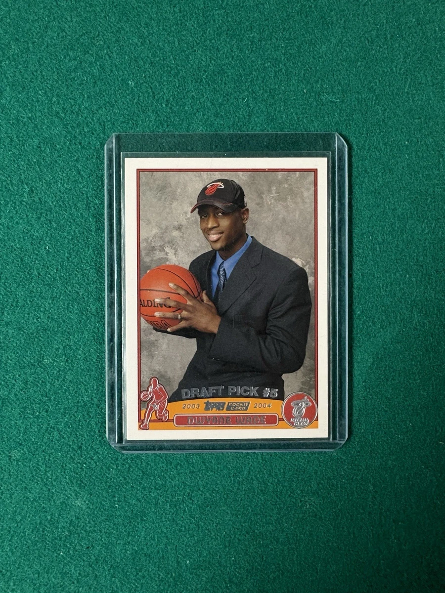 Toppws Dwyane Wade Rookie Basketball Trading Cards & Accessories