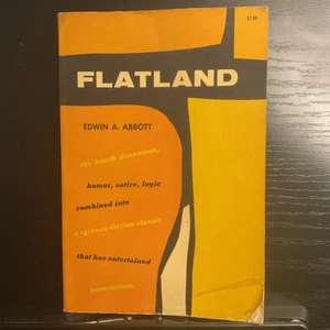 Edwin Abbott FLATLAND Vintage PB 1952 - Picture 1 of 10