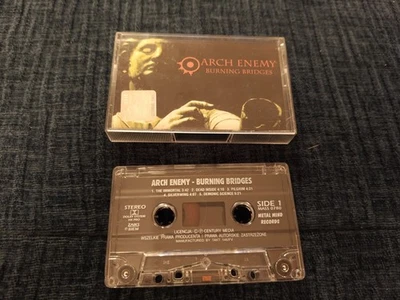 Arch Enemy Burning Bridges cassette MC Carcass At the Gates in Flames Amorphis - Image 1 of 4
