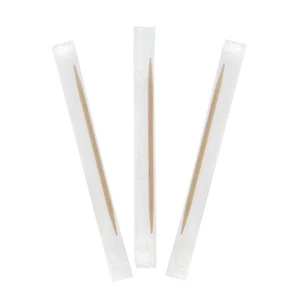 Palillos de dientes individuales envueltos para violonchelo Royal Mint, paquete de 1000, paquete de 1, beige - Imagen 1 de 5