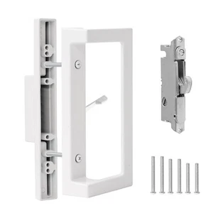 Sliding Patio Door Handle Set with Mortise Lock, Sliding Glass Patio Door Han... - Picture 1 of 7