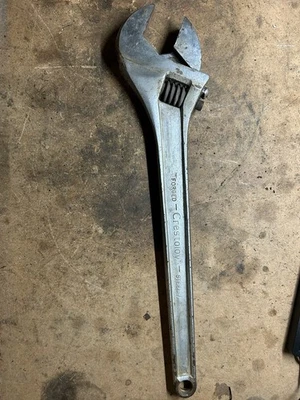 Crescent Tool Co Llave Media Luna Ajustable 18 Pulgadas Acero Crestoloy Foto 1 de 4