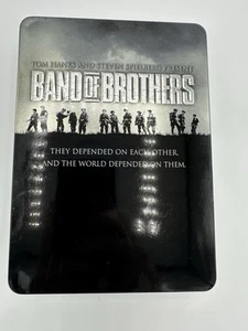Band of Brothers 6-Disc DVD Set Collector's Tin HBO Tom Hanks Steven Spielberg - Picture 1 of 9