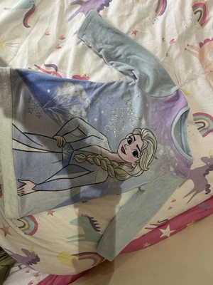 Frozen Girls Fleece Nightdress Age 3-4 - Image 1 of 3