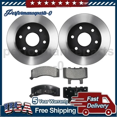 Juego de pastillas de freno de disco delanteras rotor de freno de disco para Chevrolet C2500 1999-1999 Foto 1 de 4