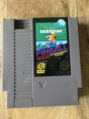 Nintendo NES Pinball Game Cartridge 1985 Made in Japan Action Series - Image 1 of 2