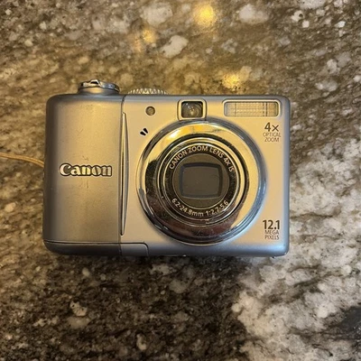 Cámara digital Canon PowerShot A1100 IS 12,1 MP - Enciende - Sin tarjeta de memoria Foto 1 de 4