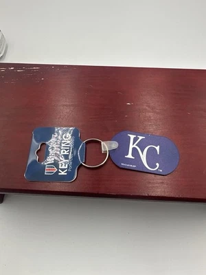 Kansas City Royals Metal Keychain WinCraft MLB Licensed Key Ring Tag NWT - Image 1 of 4
