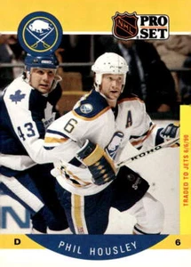 1990 Pro Set #21 Phil Housley Very Good - Picture 1 of 2