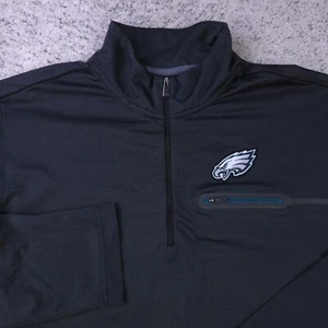 Philadelphia Eagles Pullover Mens Large Nike On Field Apparel Dri Fit Sweater - Picture 1 of 10