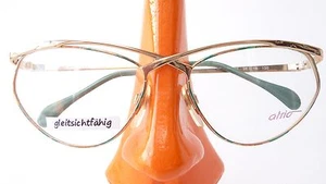 Schmetterlings Brille ausgefallen Markenfassung Damen Vintagegestell Grösse M - Picture 1 of 4