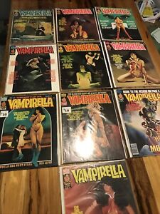 Vampirella A Warren Magazine Early Issues X 10