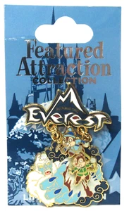 Disney Pin Featured Attraction Collection Expedition Everest Chip And Dale - Bild 1 von 3