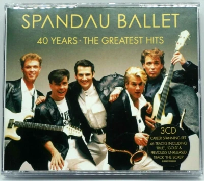 Spandau Ballet : 40 YEARS  THE GREATEST HITS - 3CD Anthology Album - Tony Hadley - Image 1 of 4