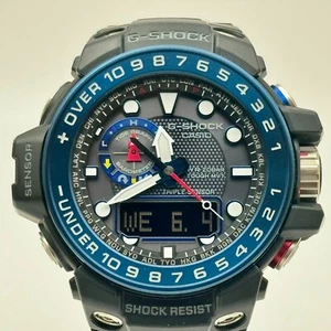 CASIO G-SHOCK GULFMASTER GWN-1000B-1BJF Triple Sensor Solar Funk Herrenuhr - Bild 1 von 15