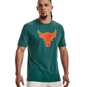 NEW Project Rock Under Armour Bull Graphic Men's Brahma Shirt 1361733-722 MEDIUM - Picture 1 of 3