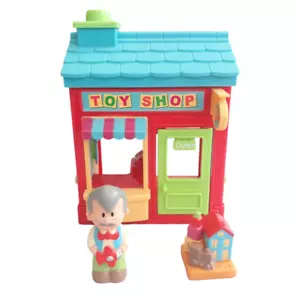 Elc Happyland Toy Shop Playset With Figure Toy Shop Children's Toy - Picture 1 of 12