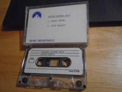 RARE 4 Sister Sister tv series demo CASSETTE TAPE saturday night fever BEE GEES - Image 1 of 2