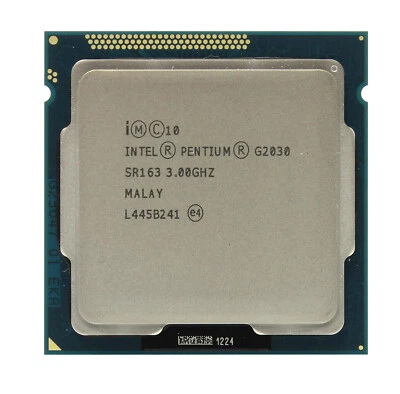Intel Pentium G2030 3.00GHz 2Cores SR163 LGA 1155/Socket H2 5 GT/s CPU processor - Image 1 of 2